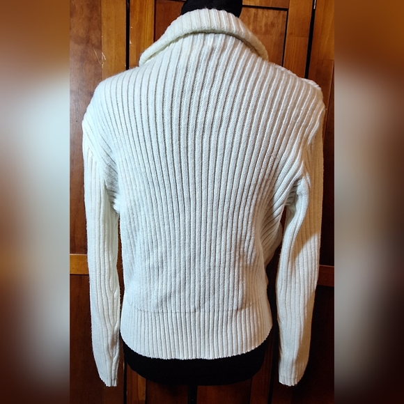 Vintage CREATORE full-zip sweater/jacket Size S - Picture 4 of 7